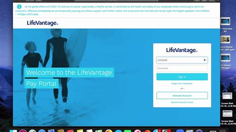 lvpay hyperwallet lifevantage